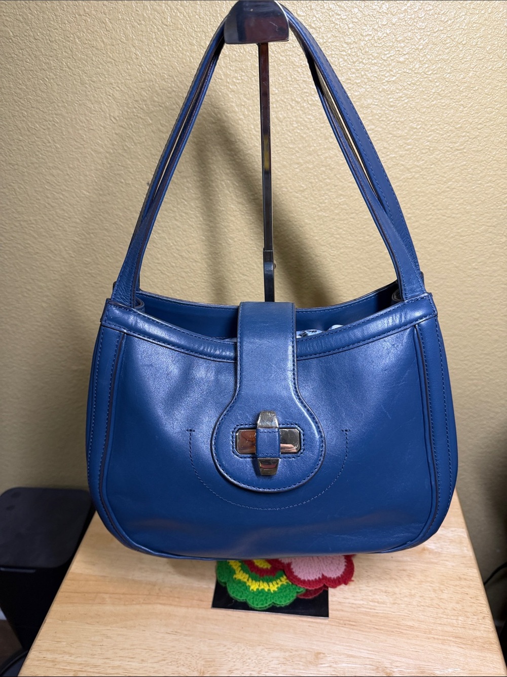 Tory Burch Serina Hobo Leather Shoulder Bag